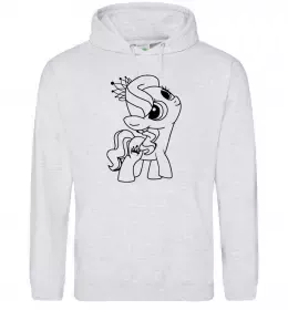 Женская толстовка (худи) Принцеса Луна Белый фото