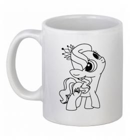 Чашка керамічна Поні з короною