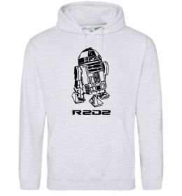 Мужская толстовка (худи) R2D2