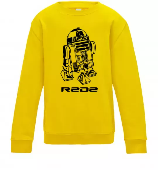 Детский Свитшот R2D2 Солнечно желтый фото
