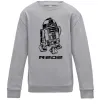 Детский Свитшот R2D2 Серый меланж фото