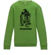 Детский Свитшот R2D2 Лаймовый фото