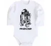Детский боди R2D2 Белый фото