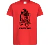 Дитяча футболка R2D2 Червоний фото