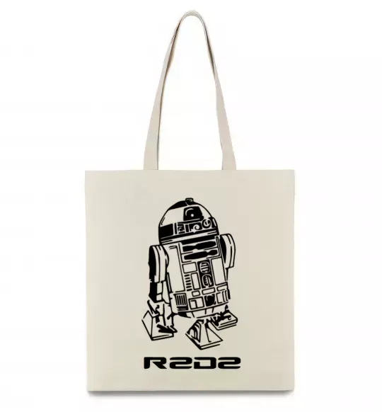 Эко-сумка R2D2 Бежевый фото