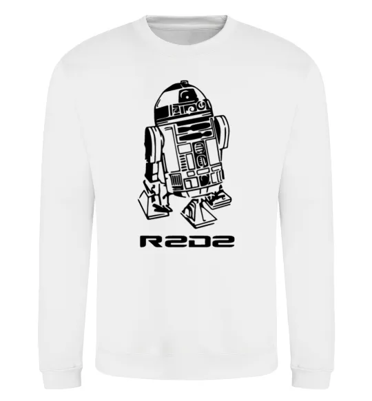 Світшот R2D2 Білий фото