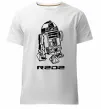 Мужская премиум футболка R2D2 Белый фото
