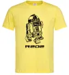 Мужская футболка R2D2 Лимонный фото