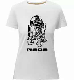 Женская премиум футболка Baby Yoda Grogu Белый фото