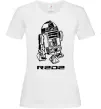 Жіноча футболка R2D2 Білий фото