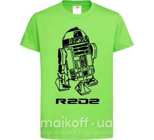 Детская футболка R2D2 Лаймовый фото