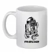 Чашка керамическая R2D2 Белый фото