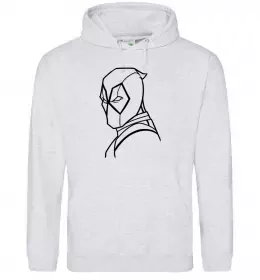 Женская толстовка (худи) Доктор Стрендж скло Серый меланж фото