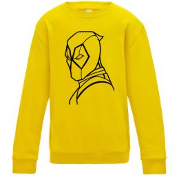 Детский Свитшот Deadool s head Детский Свитшот Deadool s head