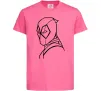 Дитяча футболка Deadool s head Яскраво-рожевий фото