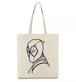 Эко-сумка Бетмен силует Черный фото