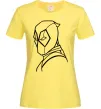 Женская футболка Deadool s head Лимонный фото