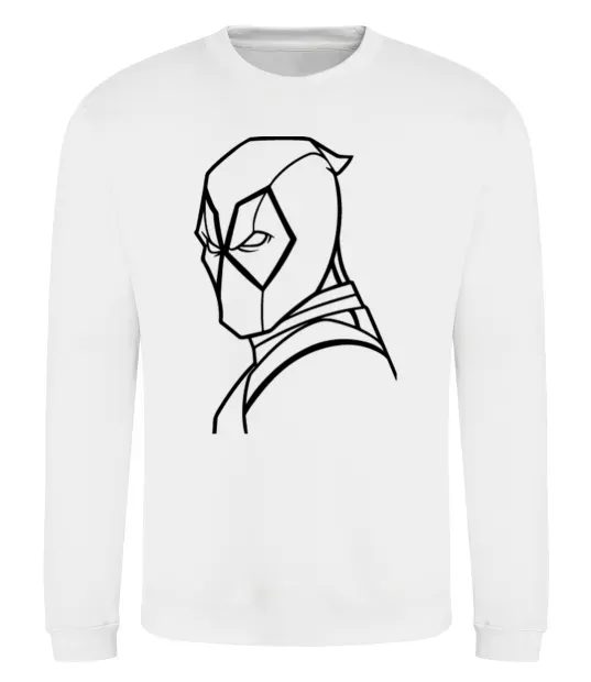 Свитшот Deadool s head Белый фото