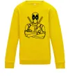 Детский Свитшот Deadpool Солнечно желтый фото