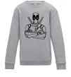 Детский Свитшот Deadpool Серый меланж фото
