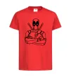 Детская футболка Deadpool Красный фото