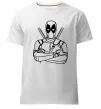 Мужская премиум футболка Deadpool Белый фото