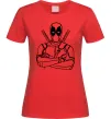 Жіноча футболка Deadpool Червоний Жіноча футболка Deadpool Червоний фото