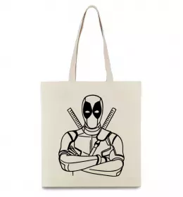 Эко-сумка Бетмен силует Черный фото