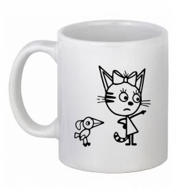 Чашка керамічна Три кота Чашка керамічна Три кота