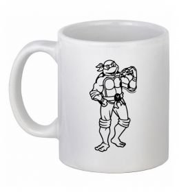 Чашка керамическая Мікеланджело з піццою Чашка керамическая Мікеланджело з піццою