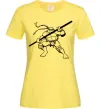 Женская футболка Донателло черепашка Лимонный фото