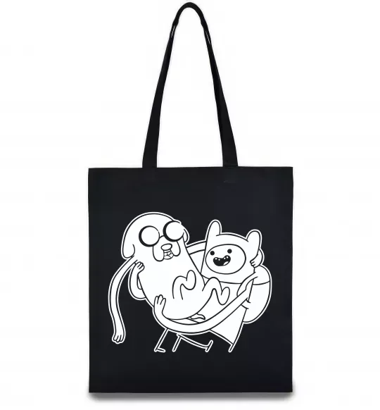 Эко-сумка Пригоди Черный фото