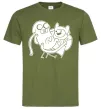 Чоловіча футболка Пригоди Оливковий фото