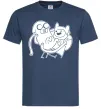 Чоловіча футболка Пригоди Темно-синій фото