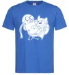 Чоловіча футболка Пригоди Яскраво-синій фото