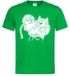 Чоловіча футболка Пригоди Зелений фото