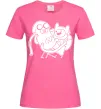 Женская футболка Пригоди Ярко-розовый Женская футболка Пригоди Ярко-розовый фото