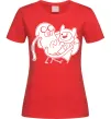 Женская футболка Пригоди Красный Женская футболка Пригоди Красный фото
