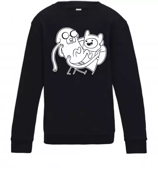 Дитячий світшот Пригоди Чорний фото