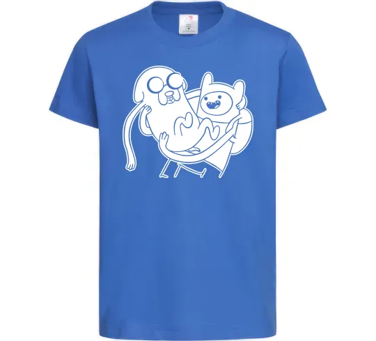 Детская футболка Пригоди Ярко-синий фото