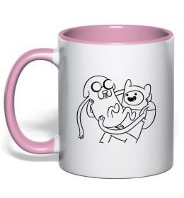 Чашка с цветной ручкой Пригоди