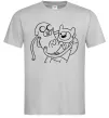 Чоловіча футболка Пригоди Сірий фото