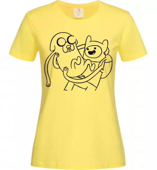 Женская футболка Пригоди Лимонный фото
