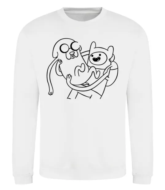 Світшот Пригоди Білий фото