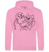 Жіноча толстовка (худі) Пригоди Рожевий фото