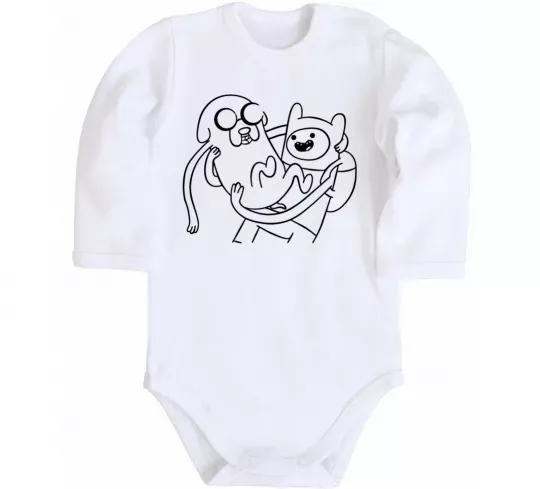 Детский боди Пригоди Белый фото