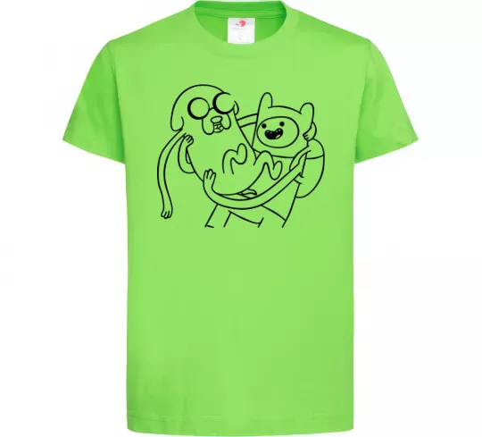 Детская футболка Пригоди Лаймовый фото