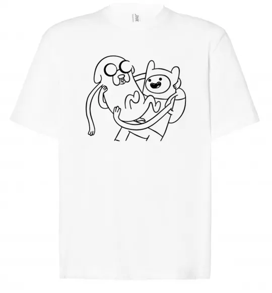 Футболка Оверсайз Пригоди Белый фото