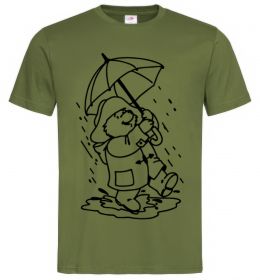 Чоловіча футболка Падінгтон з парасолею