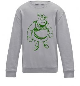 Дитячий світшот Зелений Шрек